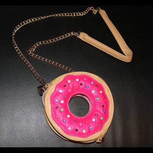 Betsey Johnson Donut Crossbody Bag